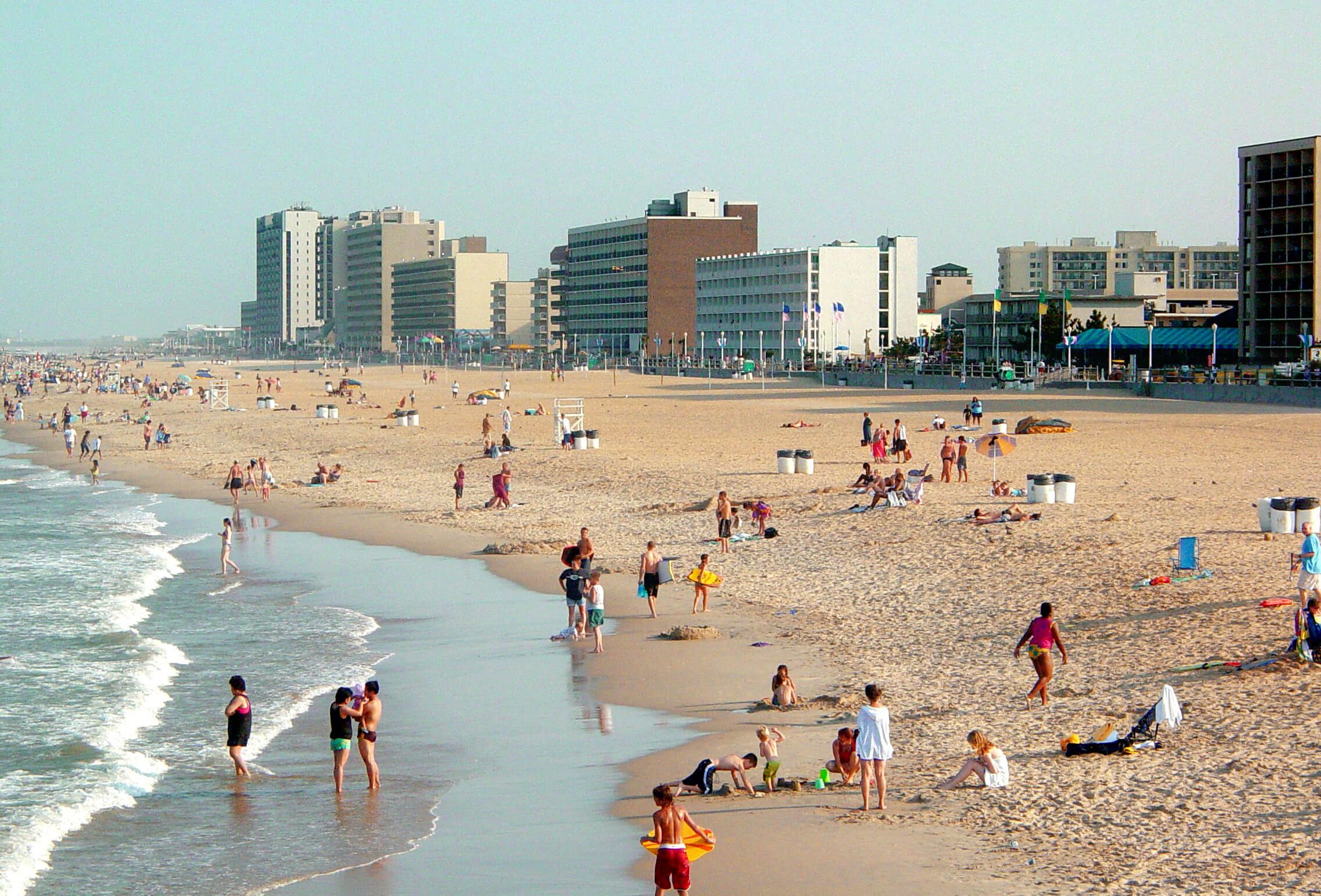 Virginia Beach from Fishing Pier Virginia Beach from Fishing Pier